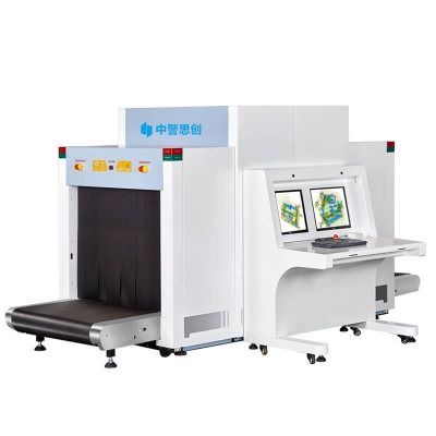 ZJSC-10080D double view channel baggage security X-ray machine