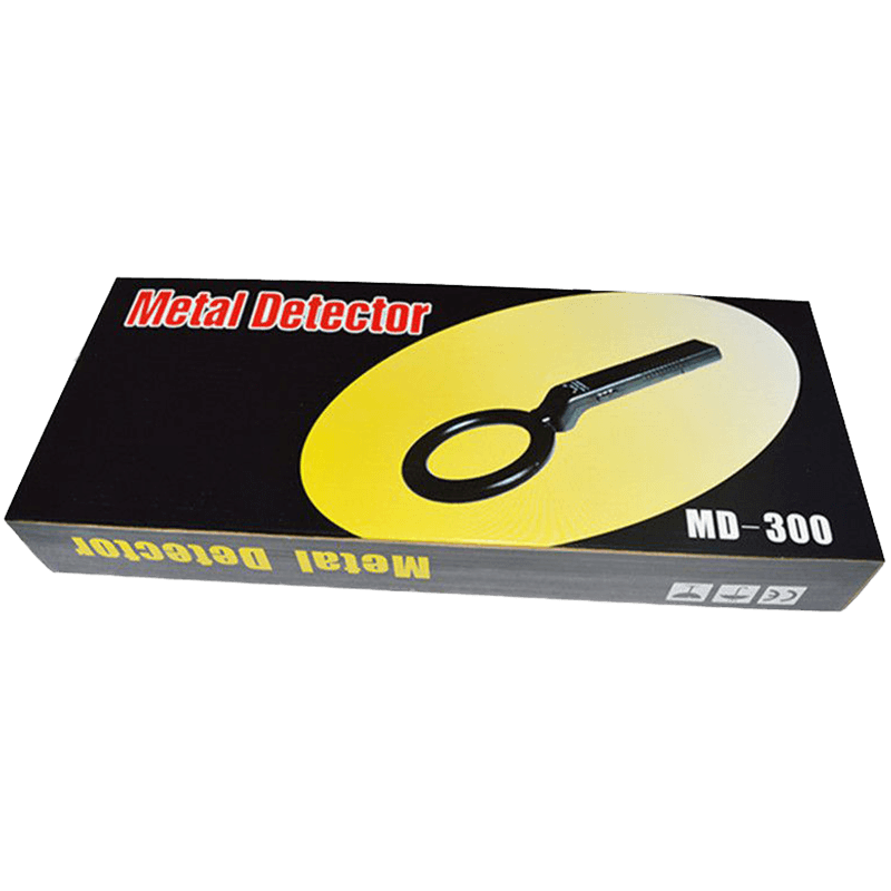 MD-300 handheld metal detector packaging